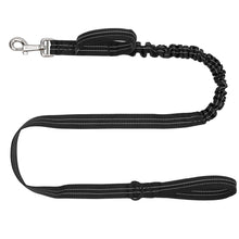 Load image into Gallery viewer, ICEFANG Tactical Dog Leash,K9 Training Walking Bungee Lead with Double Handle,Stainless Steel Clasp,Hands Free D-Ring