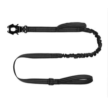 Load image into Gallery viewer, ICEFANG Tactical Dog Leash,K9 Training Walking Bungee Lead with 2 Control Handle,Heavy Duty Quick Release Metal Clasp,for Medium Large Breed