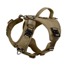 Load image into Gallery viewer, ICEFANG GN8 Tactical Dog Harness with 4X Metal Buckles for Small to Large Dogs,Reflective in Training Walking K9 Vest,No-Pull Front Leash Clip,Adjustable Pet Harness with Hook and Loop Panels