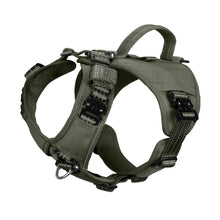 Load image into Gallery viewer, ICEFANG GN8 Tactical Dog Harness with 4X Metal Buckles for Small to Large Dogs,Reflective in Training Walking K9 Vest,No-Pull Front Leash Clip,Adjustable Pet Harness with Hook and Loop Panels