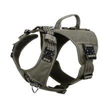 Load image into Gallery viewer, ICEFANG GN8 Tactical Dog Harness with 4X Metal Buckles for Small to Large Dogs,Reflective in Training Walking K9 Vest,No-Pull Front Leash Clip,Adjustable Pet Harness with Hook and Loop Panels