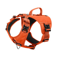 Load image into Gallery viewer, ICEFANG GN8 Tactical Dog Harness with 4X Metal Buckles for Small to Large Dogs,Reflective in Training Walking K9 Vest,No-Pull Front Leash Clip,Adjustable Pet Harness with Hook and Loop Panels