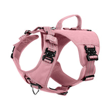 Load image into Gallery viewer, ICEFANG GN8 Tactical Dog Harness with 4X Metal Buckles for Small to Large Dogs,Reflective in Training Walking K9 Vest,No-Pull Front Leash Clip,Adjustable Pet Harness with Hook and Loop Panels