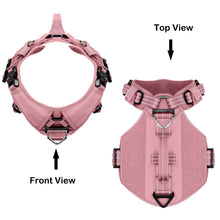 Load image into Gallery viewer, ICEFANG GN8 Tactical Dog Harness with 4X Metal Buckles for Small to Large Dogs,Reflective in Training Walking K9 Vest,No-Pull Front Leash Clip,Adjustable Pet Harness with Hook and Loop Panels